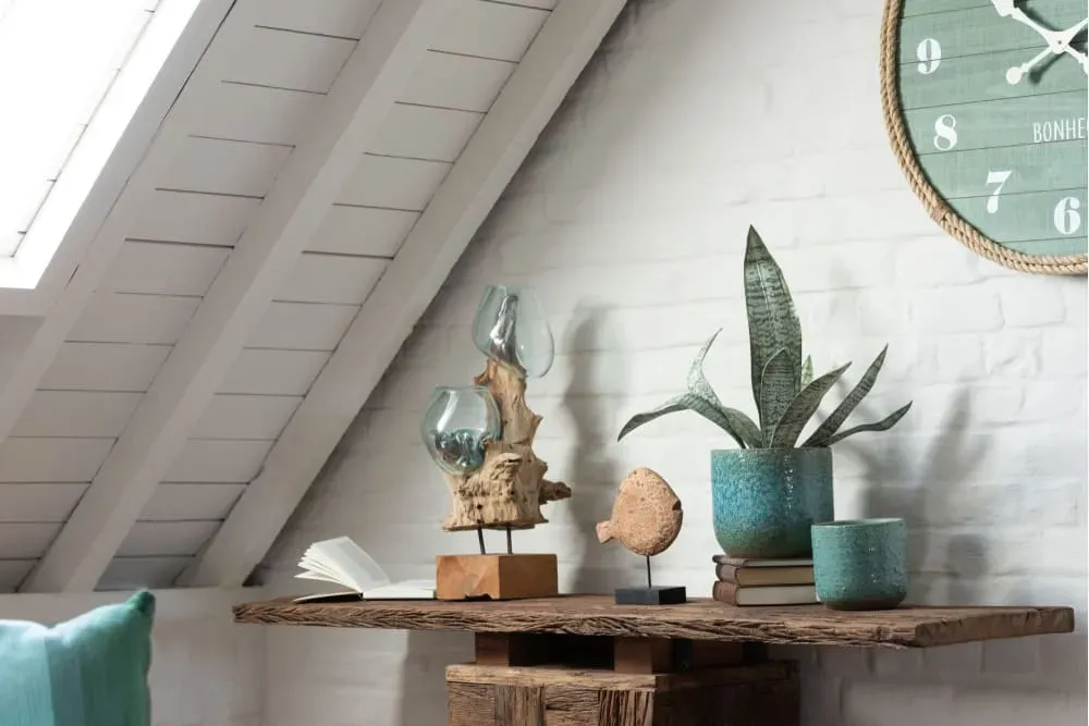 Illustration numéro 3 du produit Console en bois foncé recyclé L150