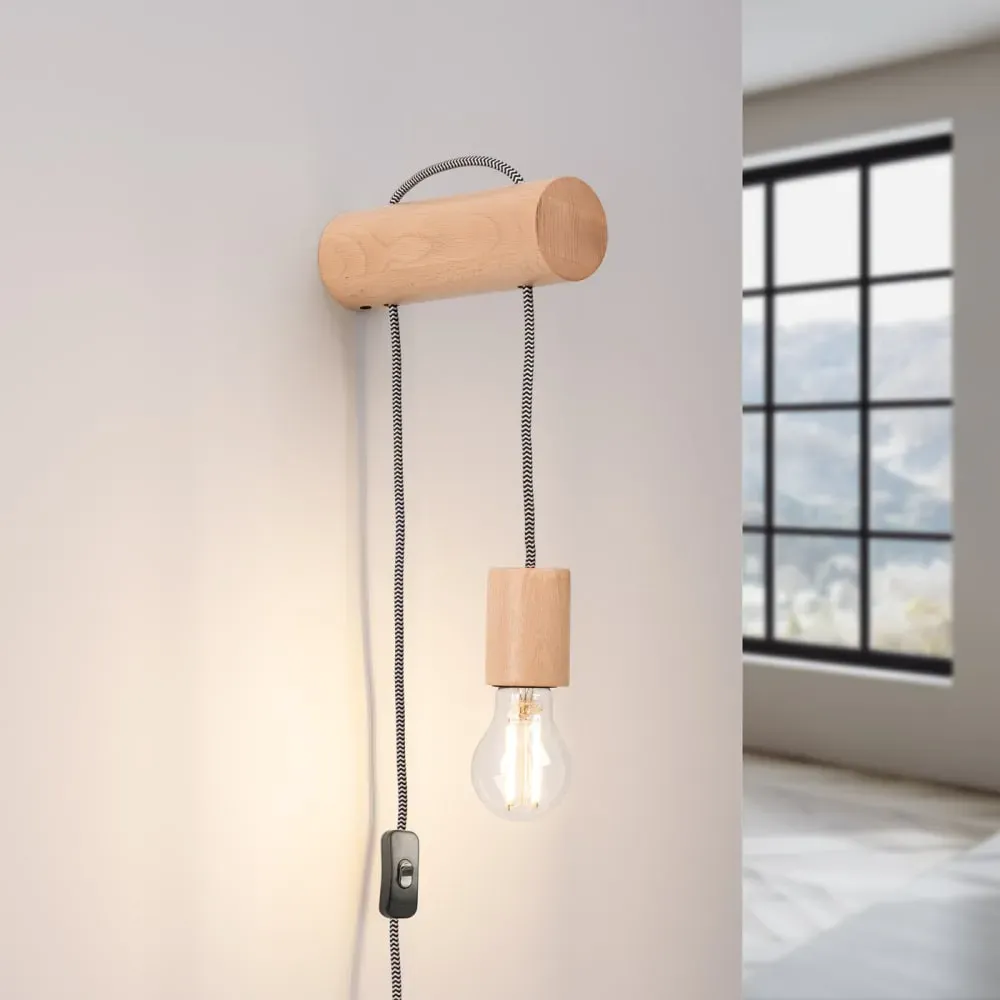 Illustration numéro 3 du produit Applique bois H 55 cm
