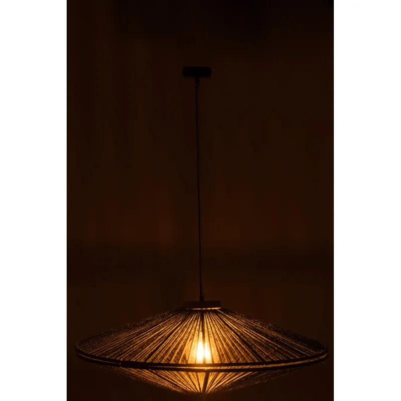 Illustration numéro 3 du produit Lampe suspendue en métal vert 93x93x36 cm