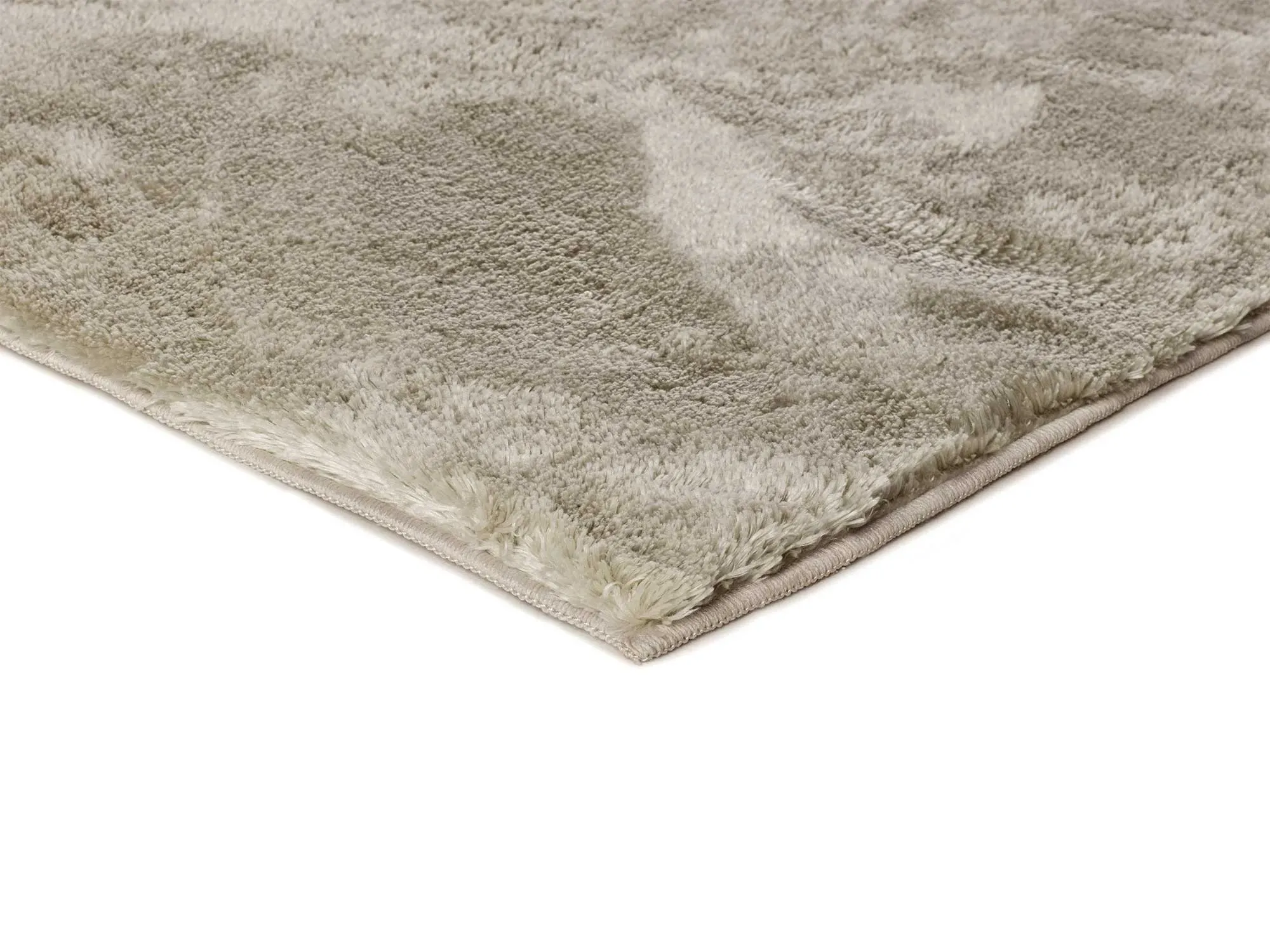 Illustration numéro 3 du produit Tapis descente de lit shaggy pierre antidérapant 60x110 cm