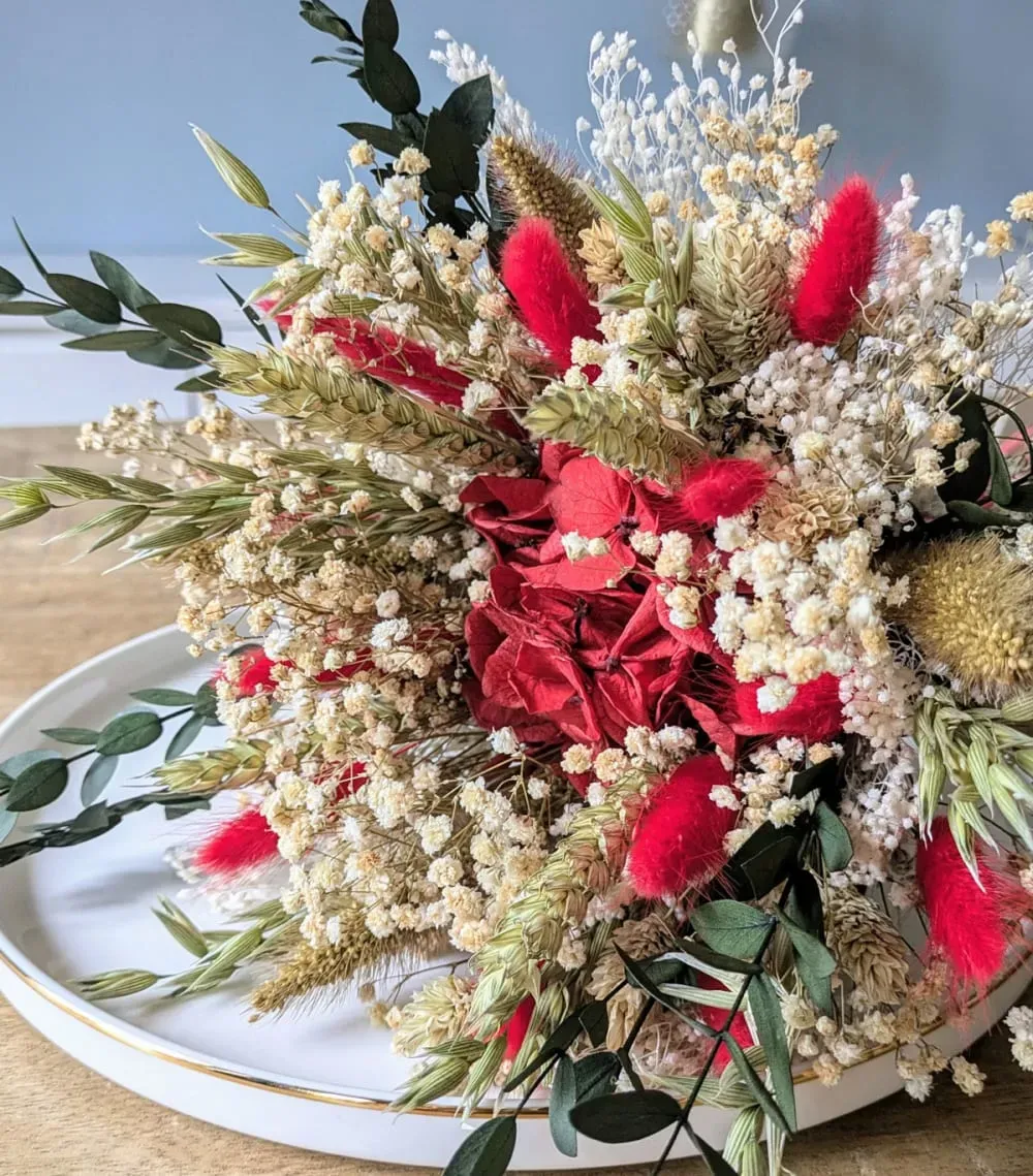 Illustration numéro 3 du produit Bouquet de fleurs séchées M  Amour