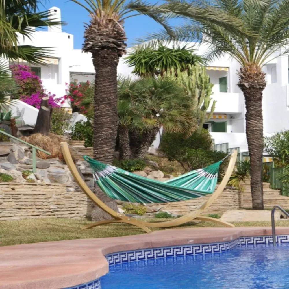 Illustration numéro 3 du produit Hamac XXL en coton multicolore