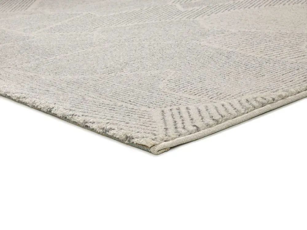 Illustration numéro 3 du produit Tapis abstrait crème/gris 200x290 cm