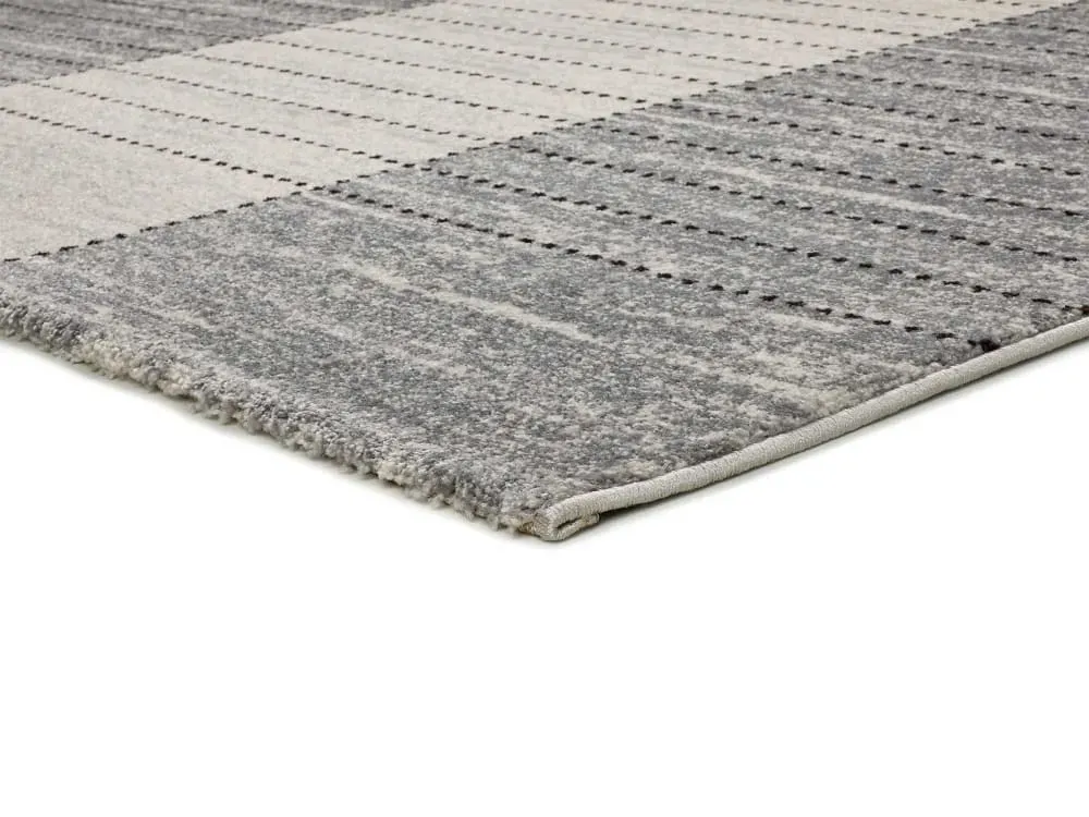 Illustration numéro 3 du produit Tapis moderne gris/beige 133x190 cm