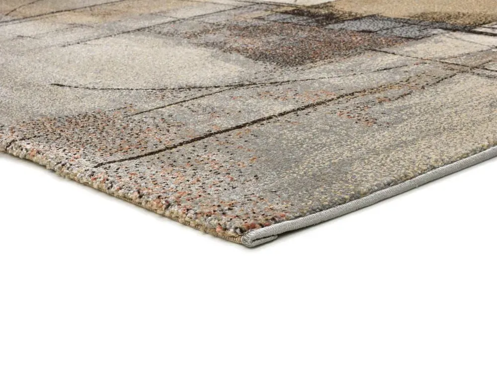 Illustration numéro 3 du produit Tapis abstrait beige 160x230 cm