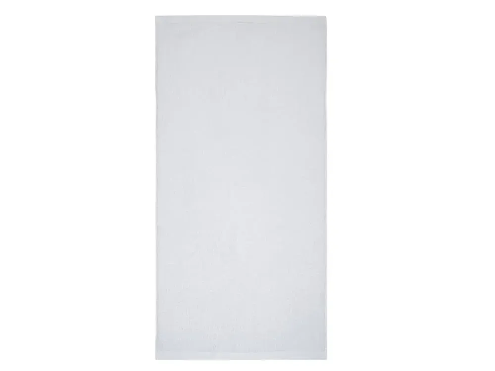 Illustration numéro 3 du produit Serviette en coton bio blanc 70x140 cm