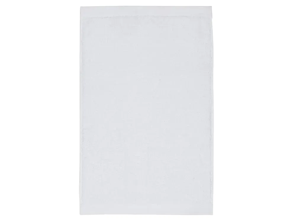 Illustration numéro 3 du produit Serviette en coton bio blanc 40x60 cm