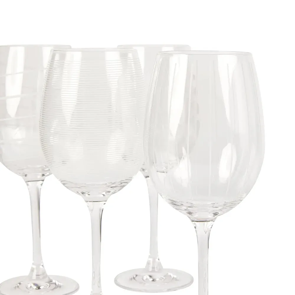 Illustration numéro 3 du produit Set de 4 verres à vin blanc Cheers