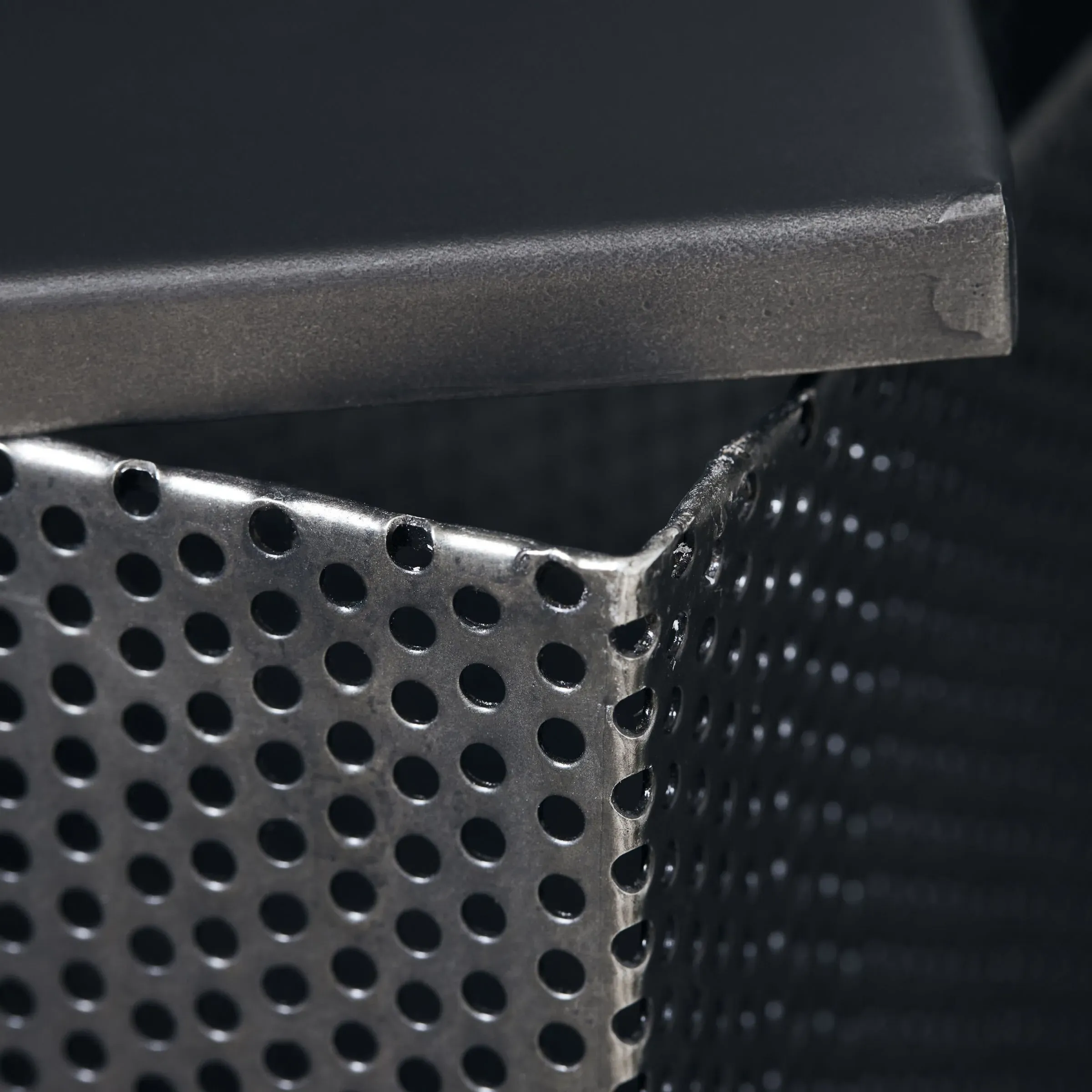 Illustration numéro 3 du produit Lanternes en métal noir ( Lot de 2 )