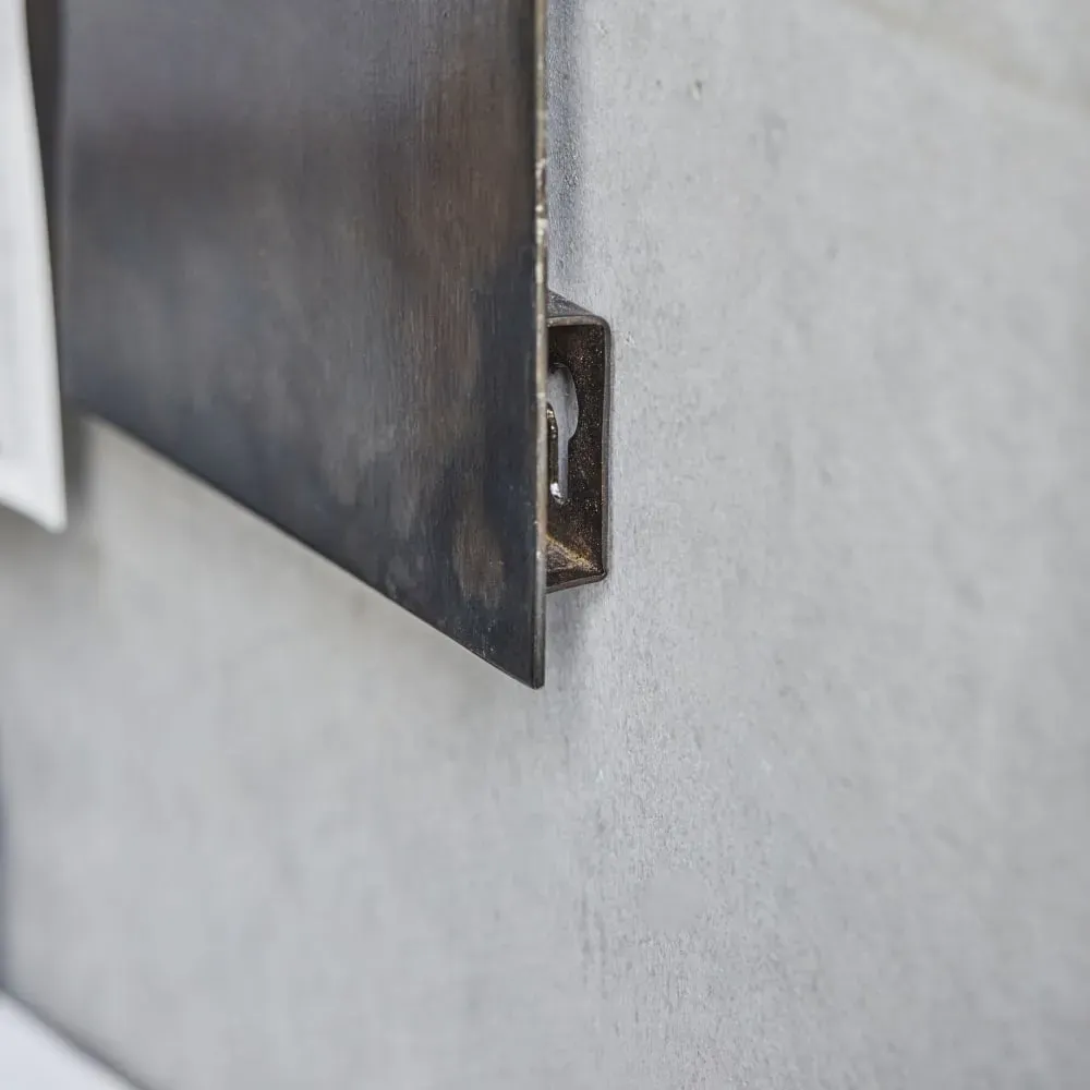 Illustration numéro 3 du produit Planche en métal marron