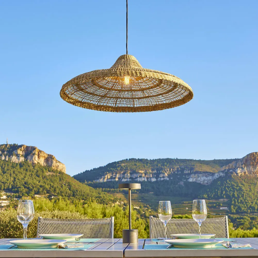 Illustration numéro 3 du produit Suspension secteur Herbe marine Beige D70CM