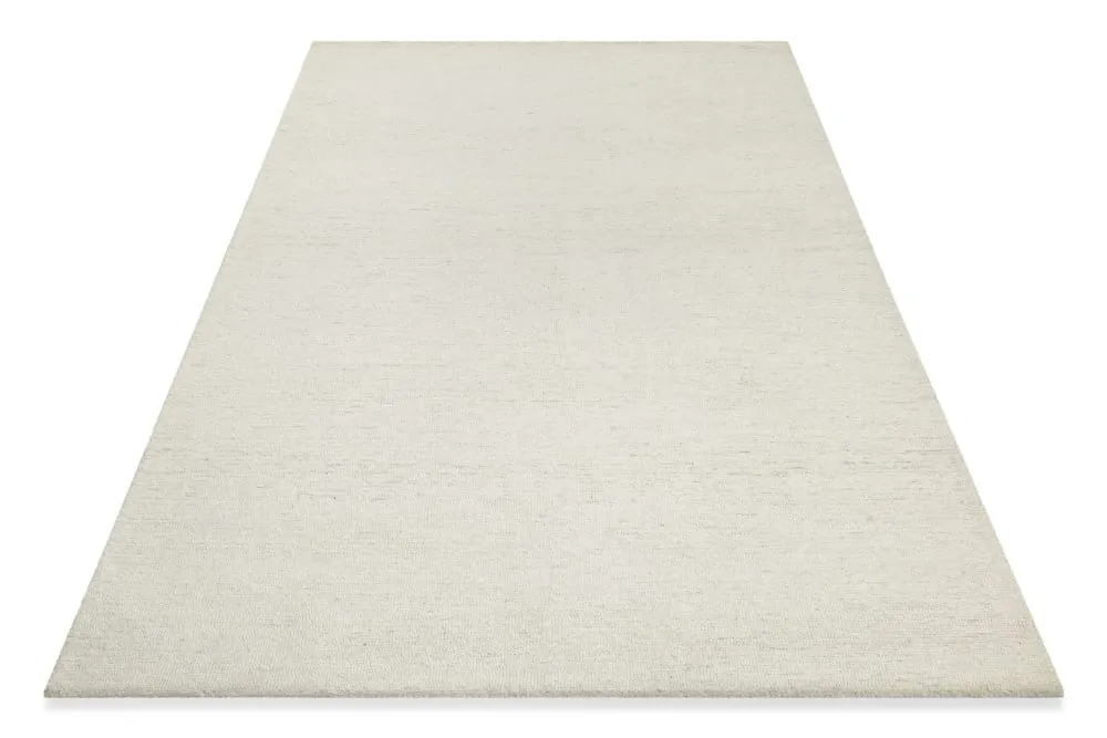 Illustration numéro 3 du produit Tapis pure laine tufté main beige chiné 240x340
