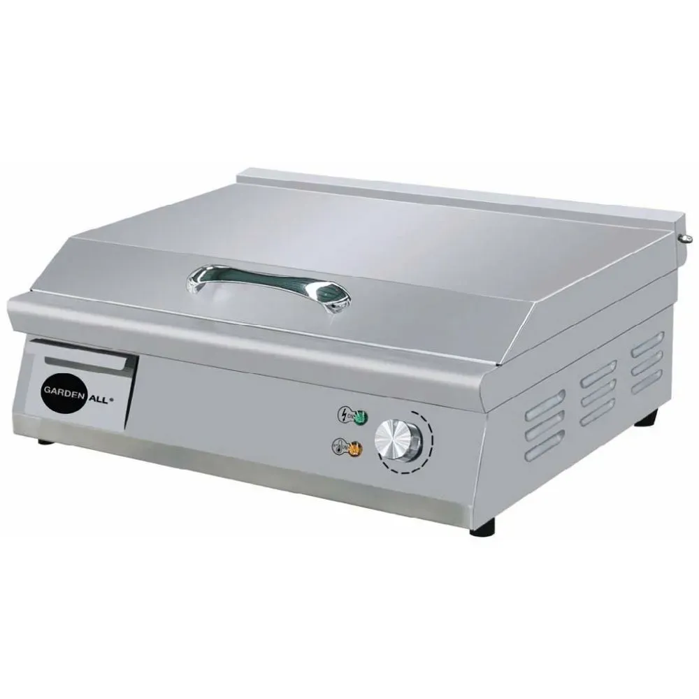 Illustration numéro 3 du produit Plancha électrique en inox qualité pro bb10 à 12 convives