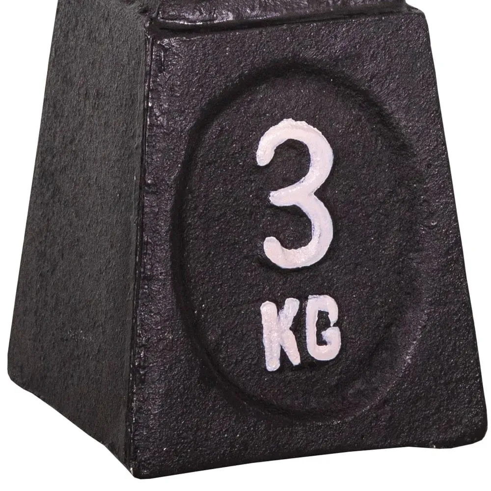 Illustration numéro 3 du produit Cale-porte en fonte poids 3kg 8x8x15cm