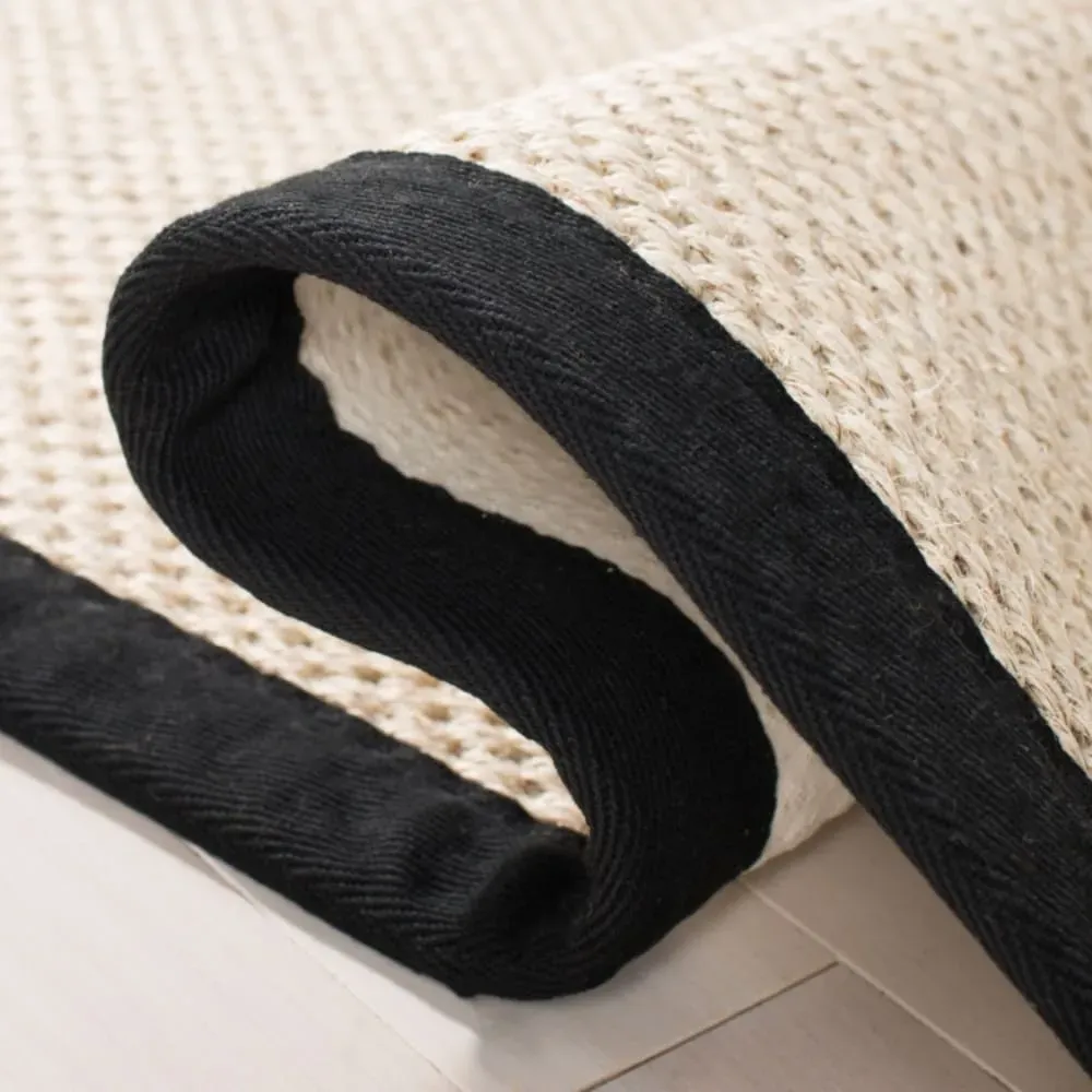 Illustration numéro 3 du produit Tapis Sisal Marbre/Noir 76 X 305 cm