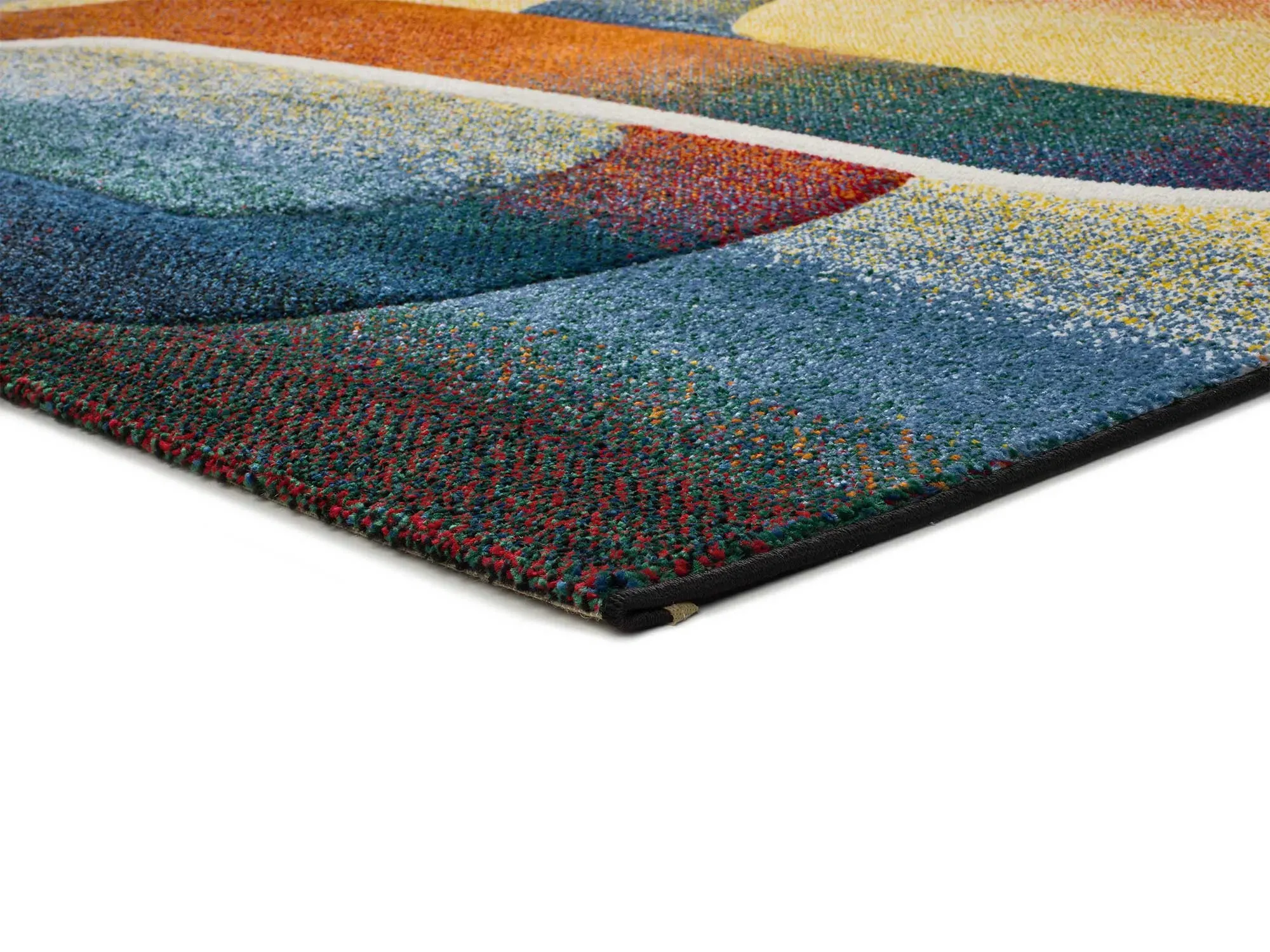 Illustration numéro 3 du produit Tapis géométrique multicolore 160x230 cm