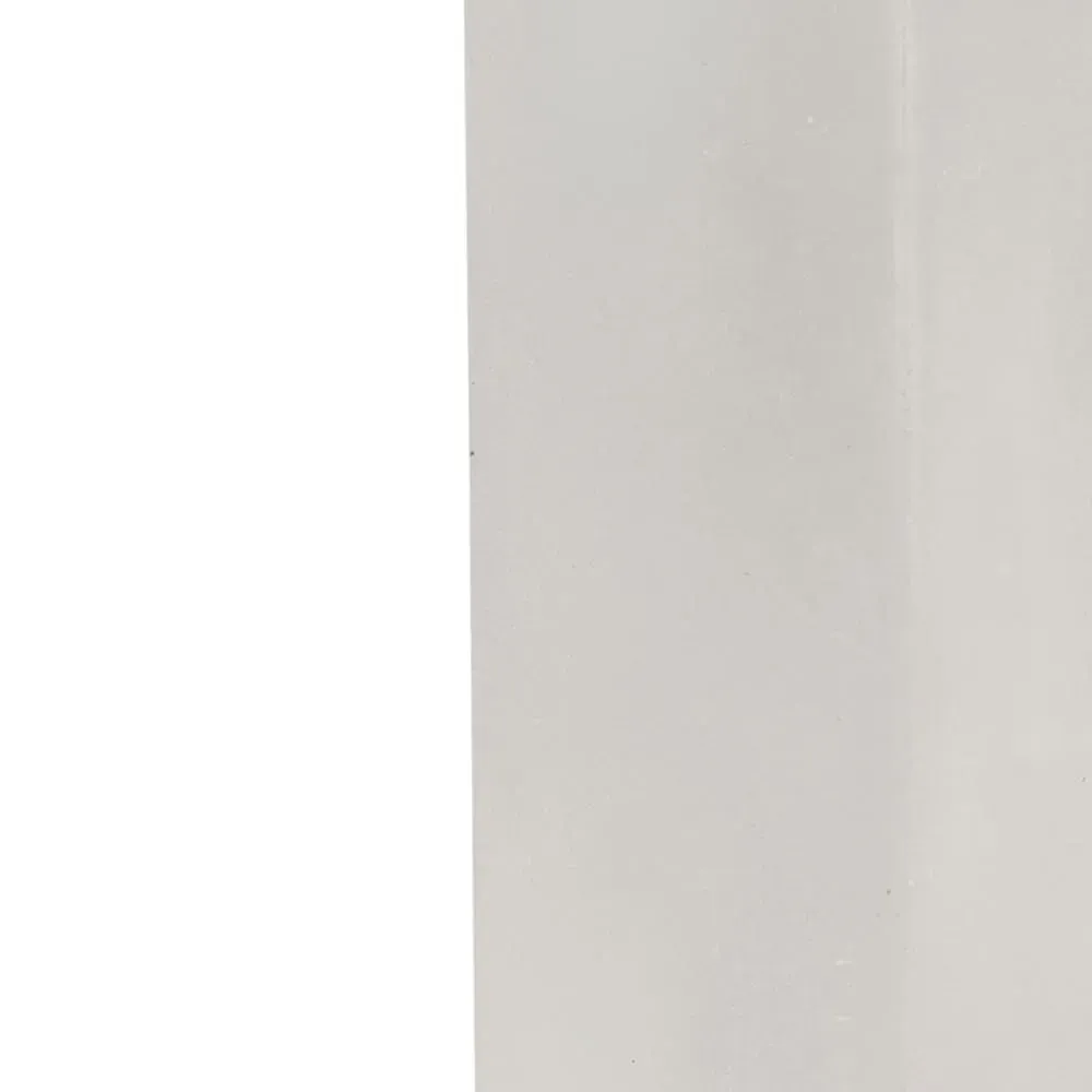 Illustration numéro 3 du produit Applique industrielle rectangulaire béton gris