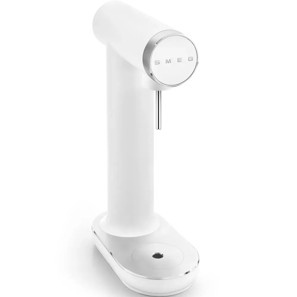 Illustration numéro 3 du produit Machine à eau gazeuse blanc Mat Smeg