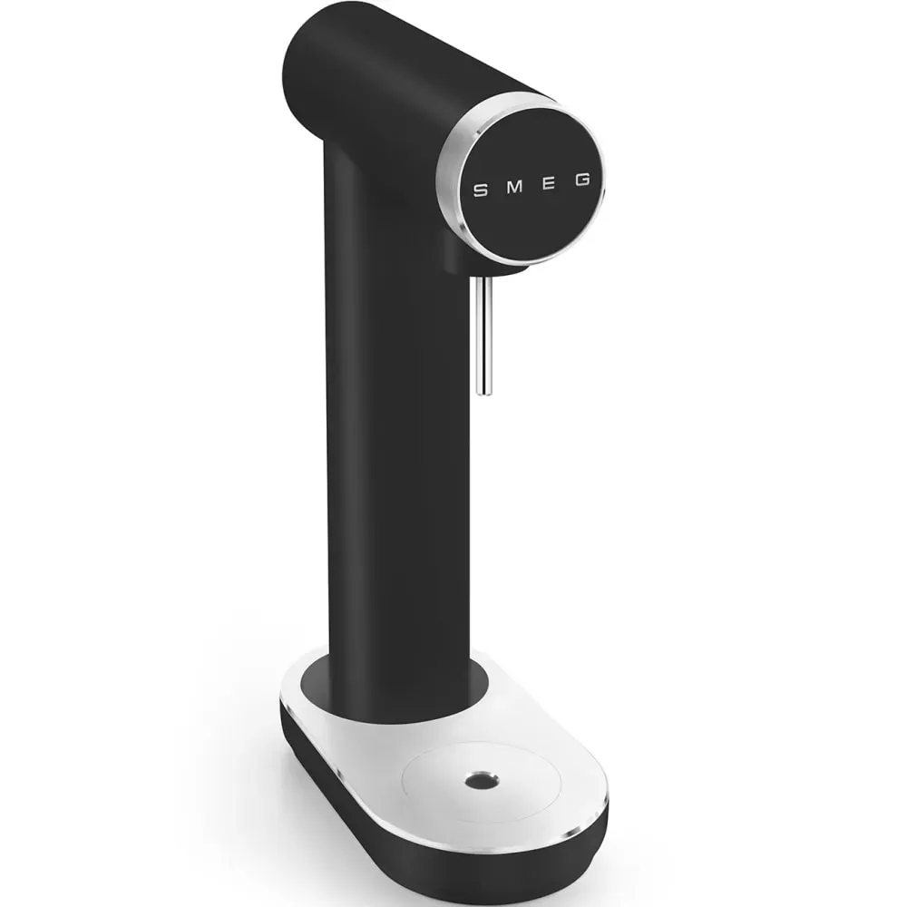 Illustration numéro 3 du produit Machine à eau gazeuse Noir Mat Smeg