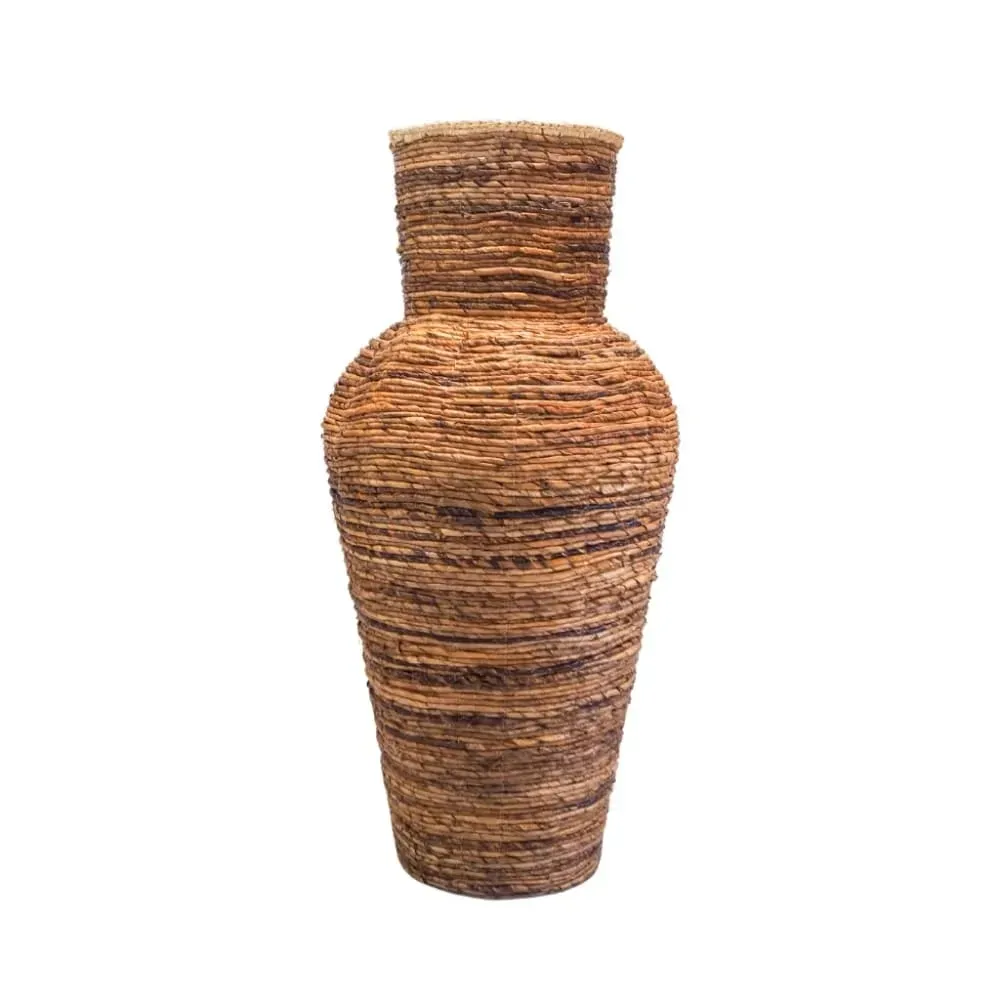 Illustration numéro 3 du produit Grande jarre en feuilles de bananier