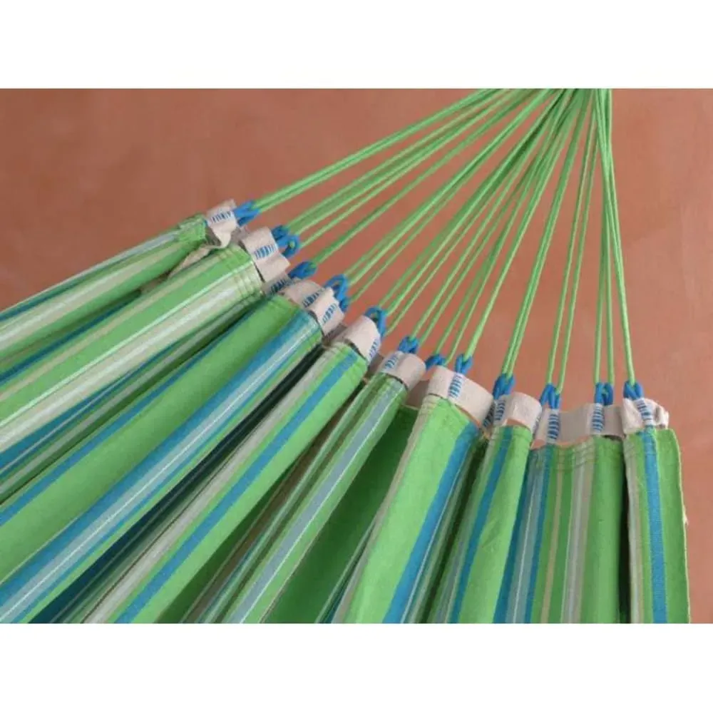 Illustration numéro 3 du produit Hamac L en coton multicolore