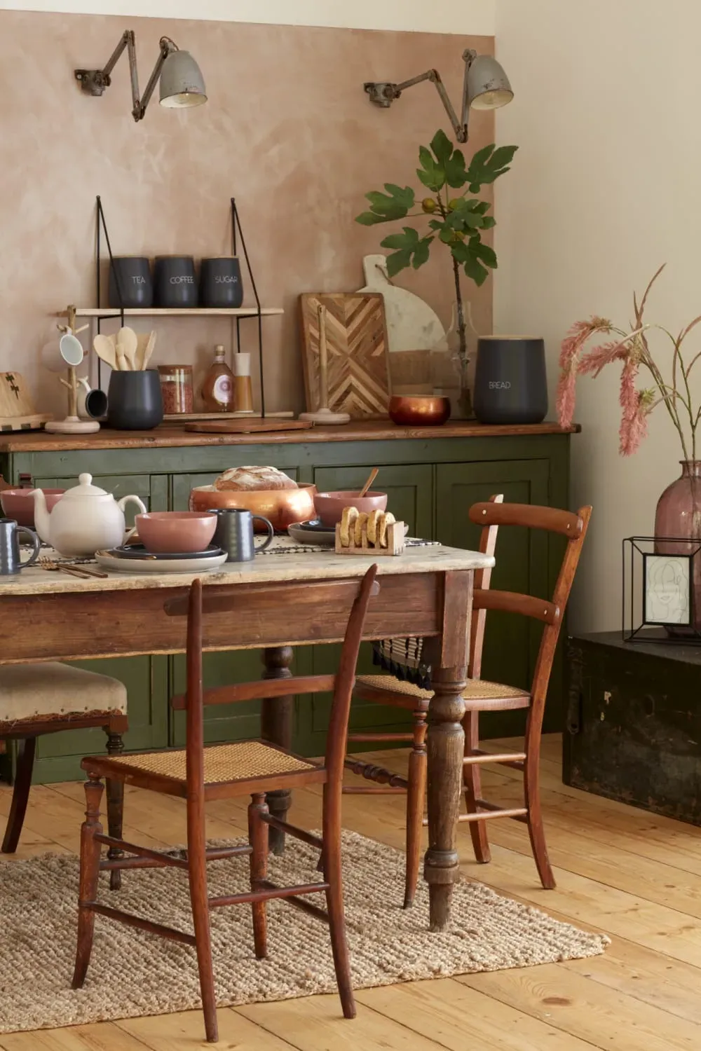 Illustration numéro 3 du produit Boîte à Thé Gris Fer 12,5 X 15 cm