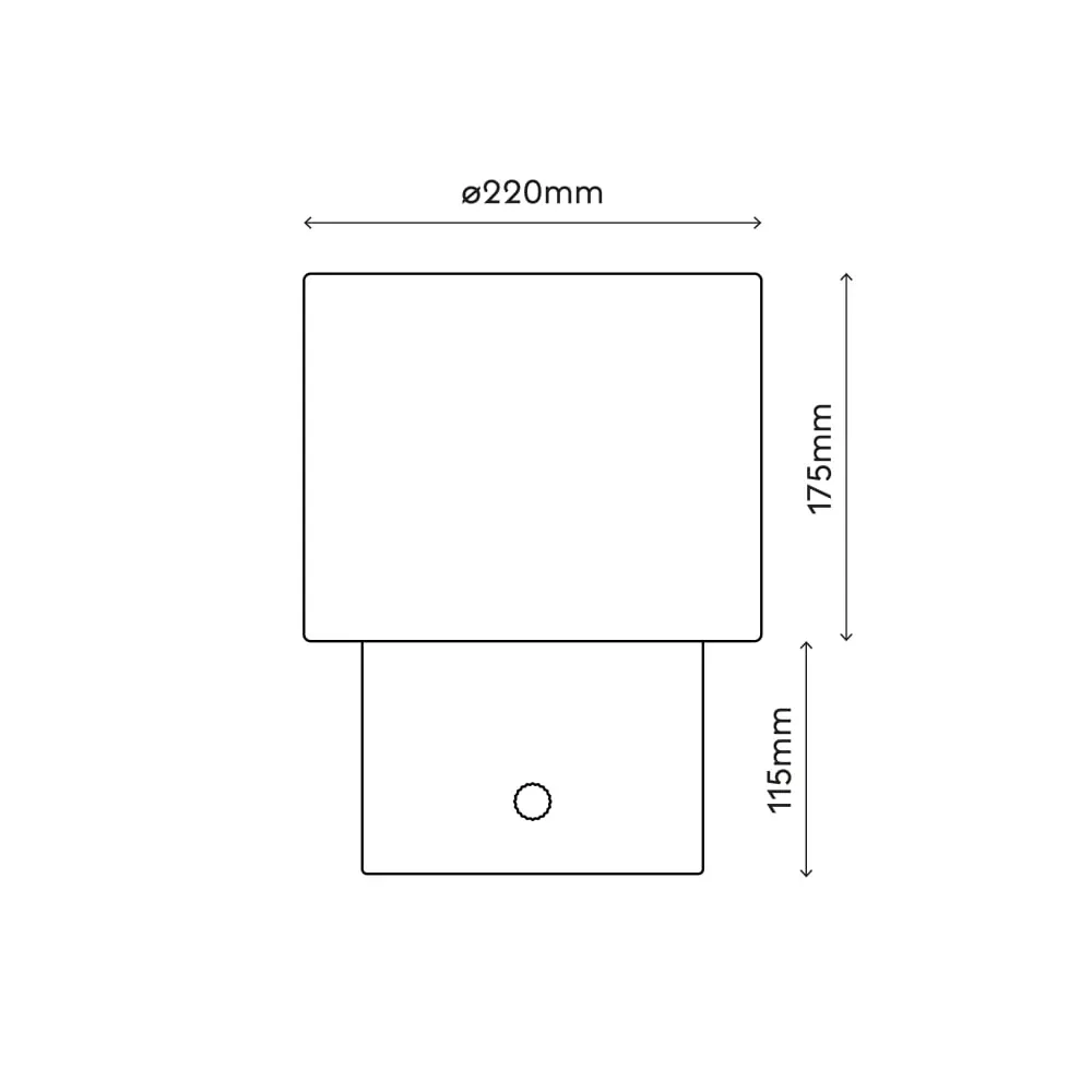 Illustration numéro 3 du produit Lampe de table en plâtre orange E27