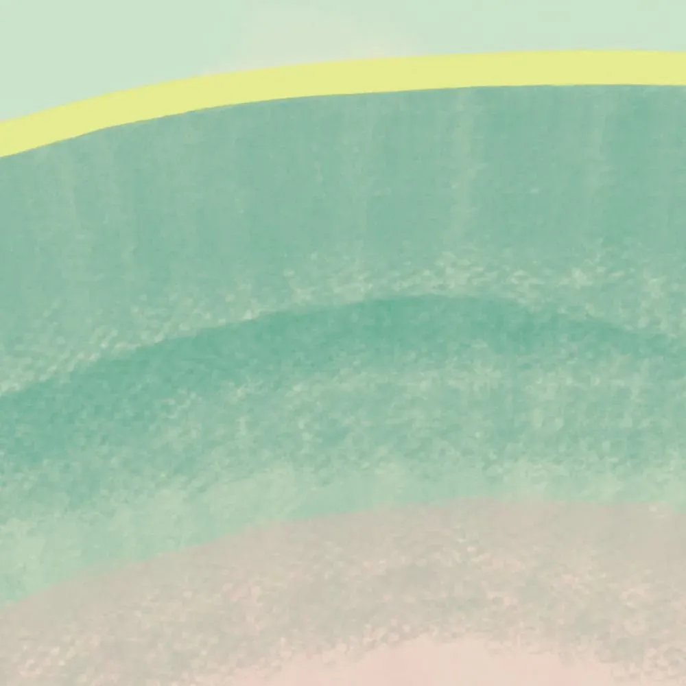 Illustration numéro 3 du produit Papier peint panoramique paysage vaporeux couleurs 300x250cm