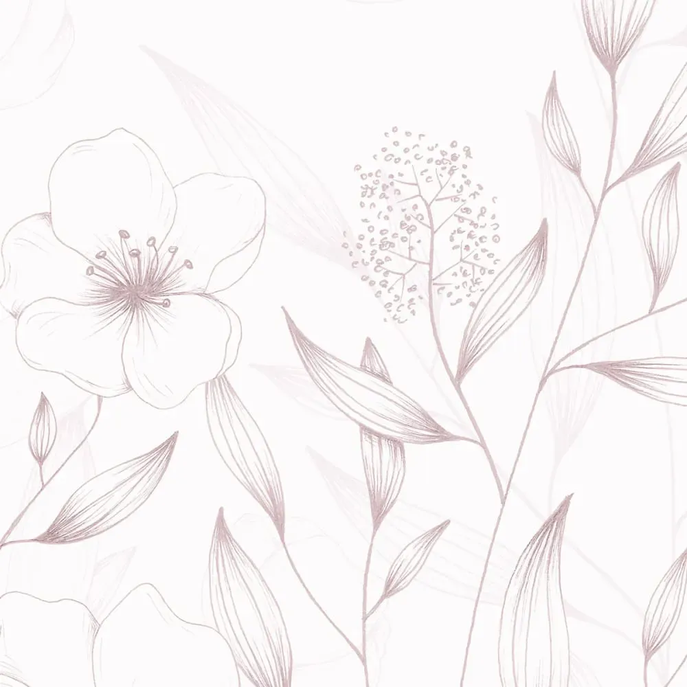 Illustration numéro 3 du produit Papier peint panoramique printemps rose 525x250cm