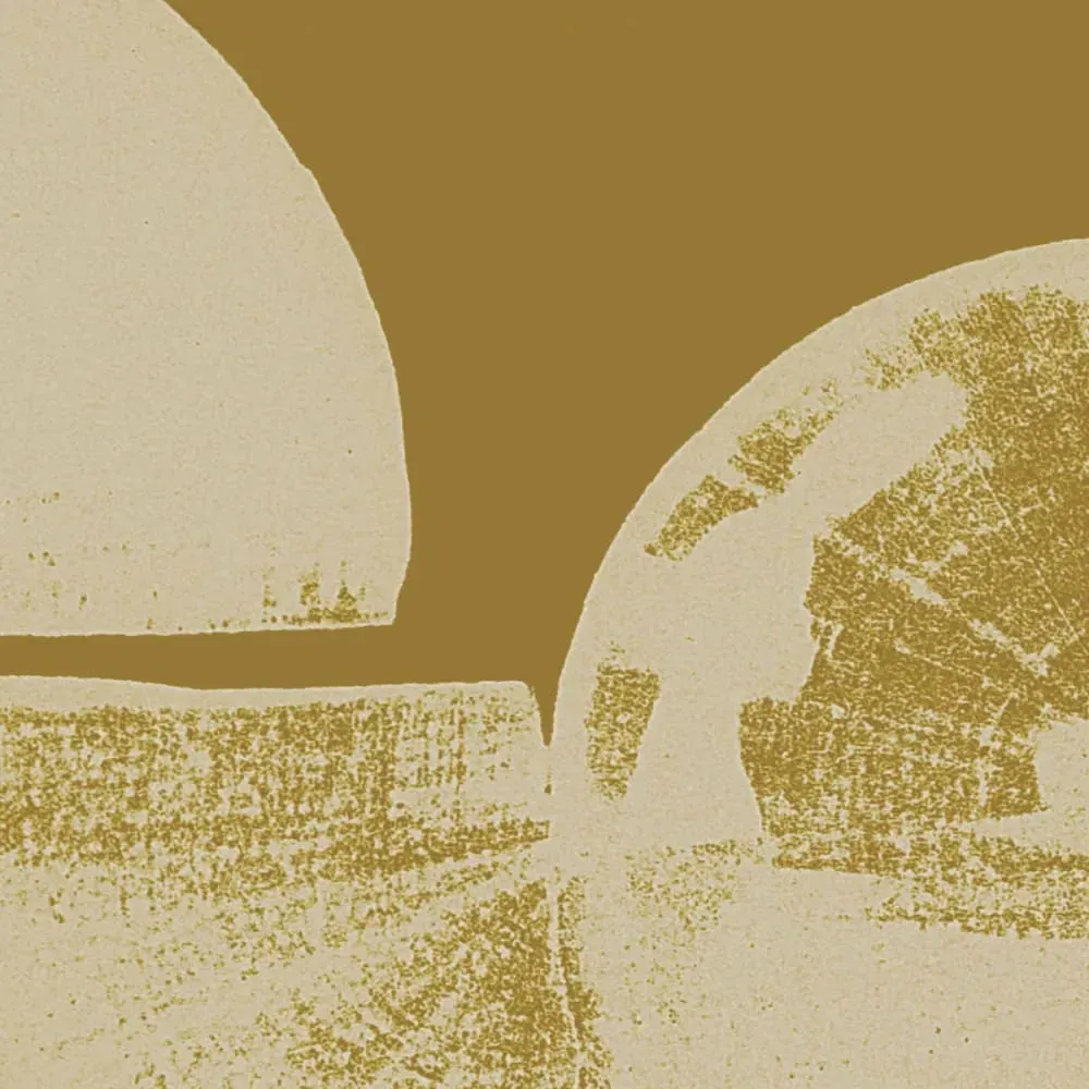 Illustration numéro 3 du produit Papier peint panoramique graphique jaune 375x250cm