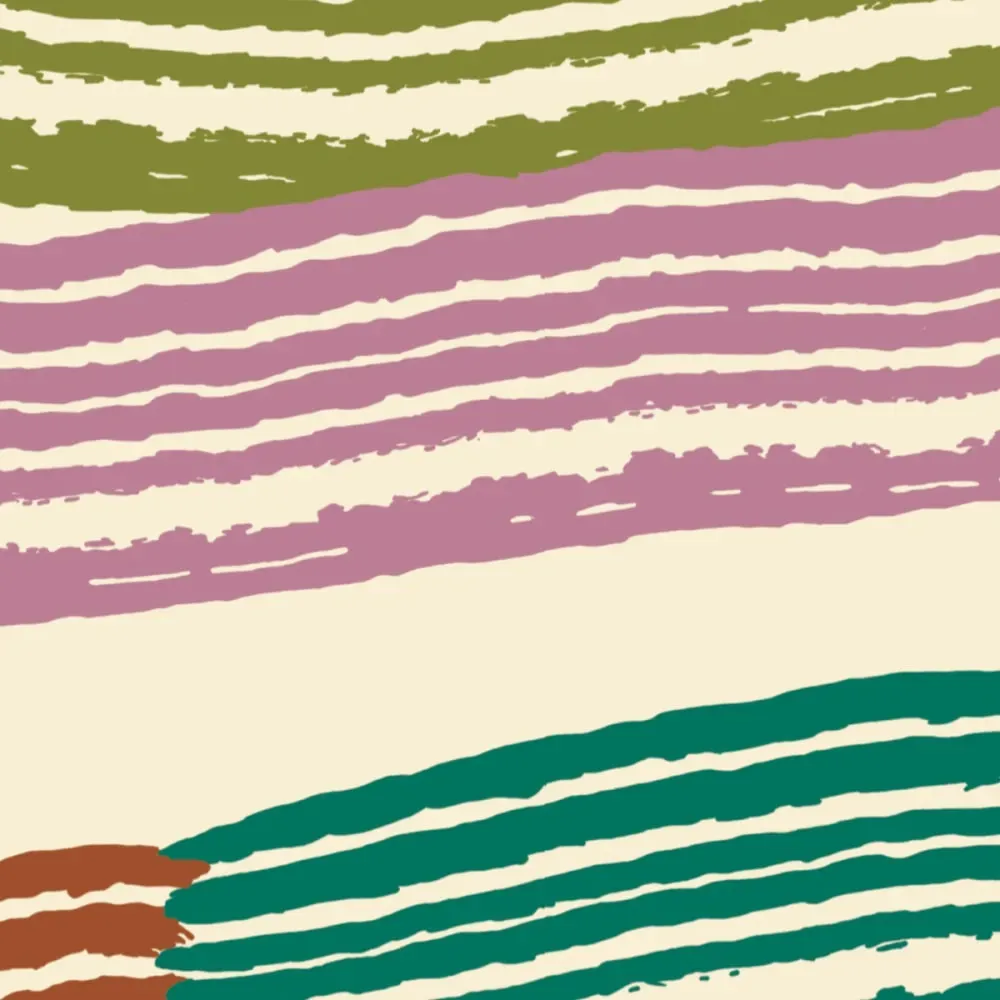 Illustration numéro 3 du produit Papier peint panoramique paysage graphique couleurs 525x250cm