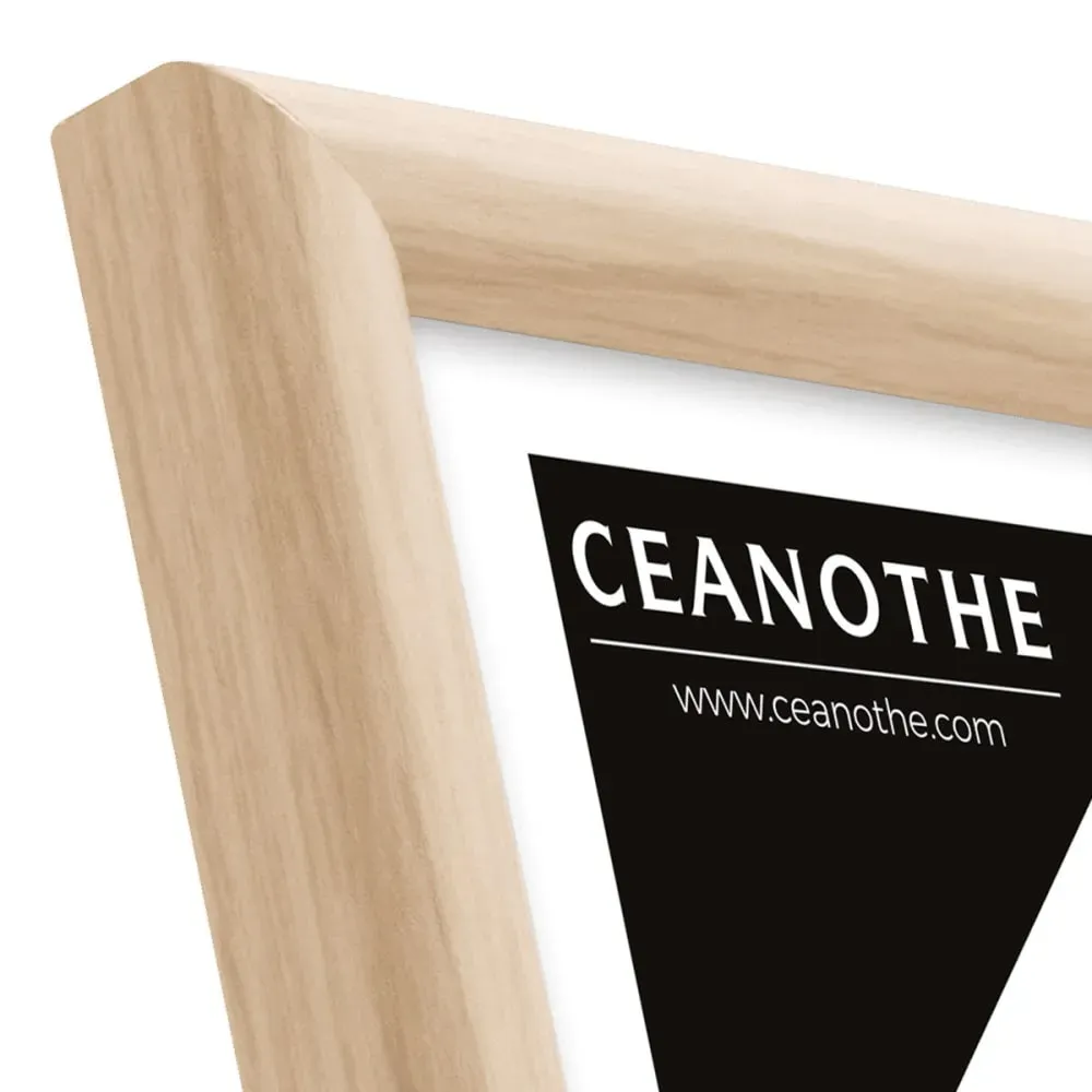 Illustration numéro 3 du produit Cadre photo exposition brut 15x20 cm bois massif fsc