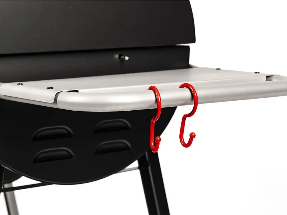 Illustration numéro 3 du produit Barbecue à charbon sur chariot Michigan - Somagic