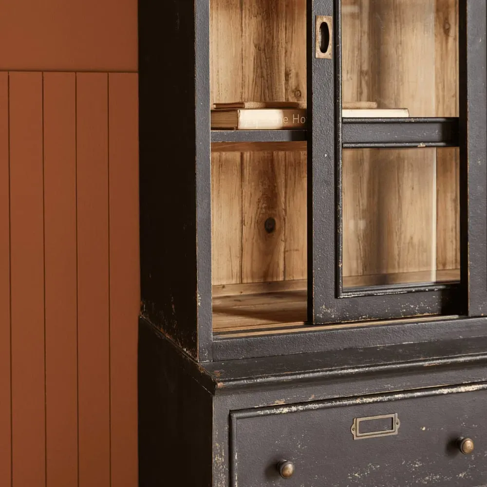 Illustration numéro 3 du produit Bibliothèque en pin massif