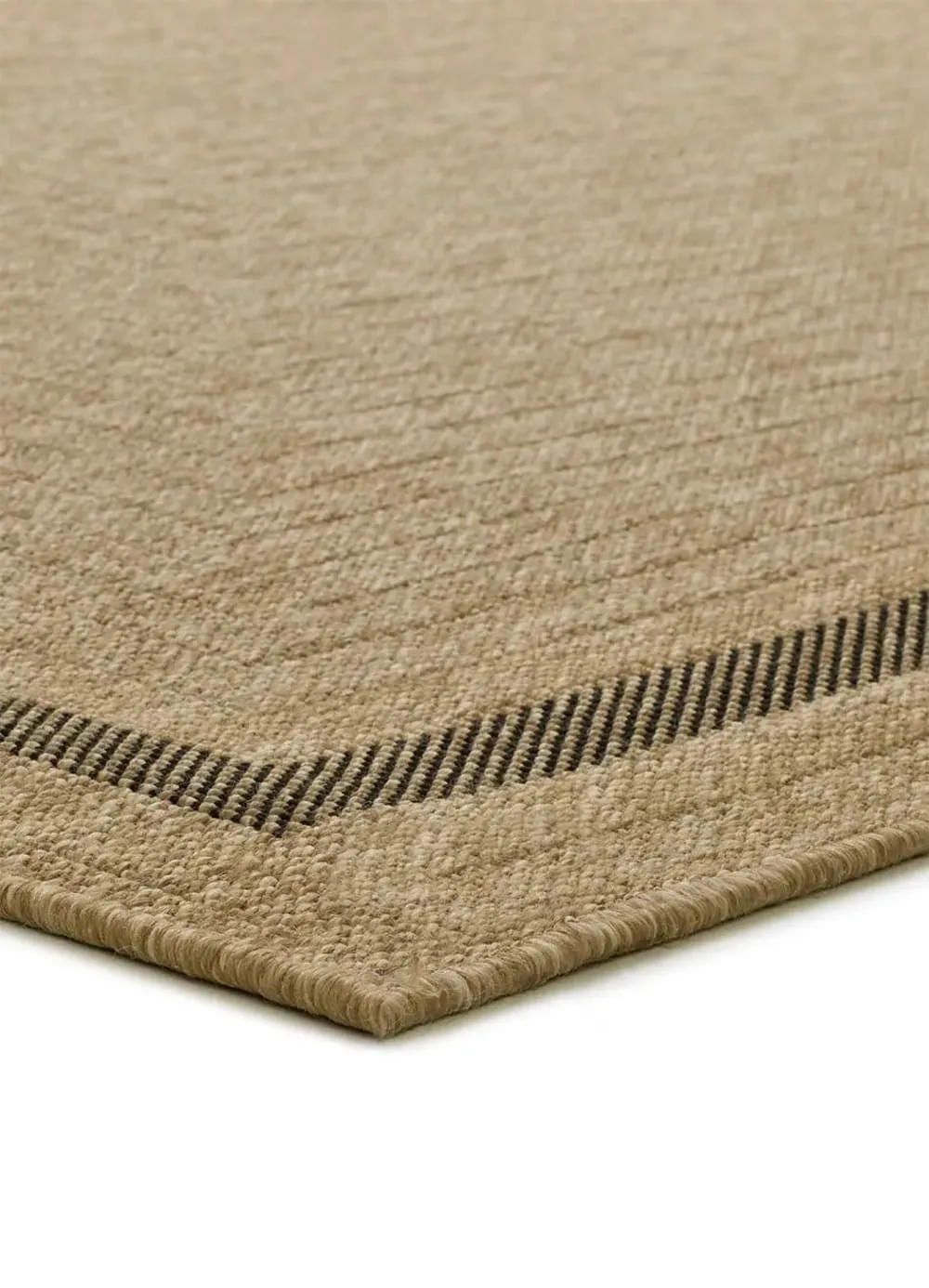 Illustration numéro 3 du produit Tapis d'extérieur effet jute marron clair 200x290 cm