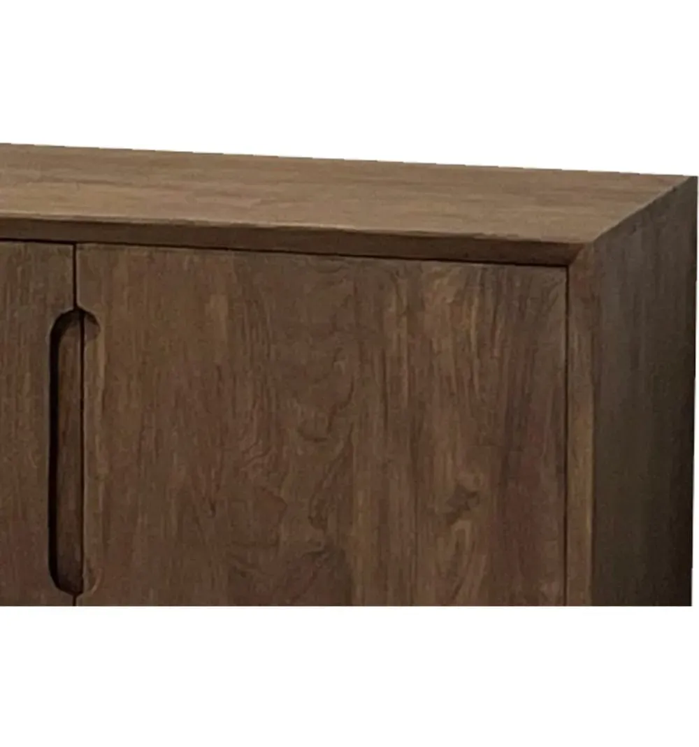 Illustration numéro 3 du produit Meuble TV 4 portes170 cm en Bois massif