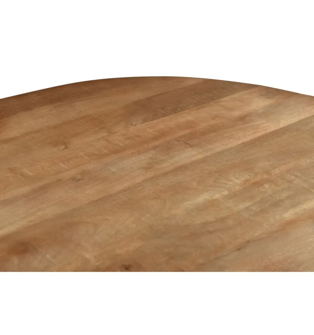 Illustration numéro 3 du produit Table basse ovale120x70 cm en Manguier massif