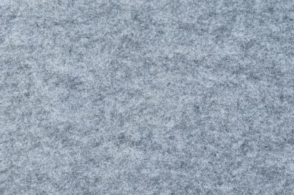 Illustration numéro 3 du produit Lot de 6 set de table en feutre recyclé gris