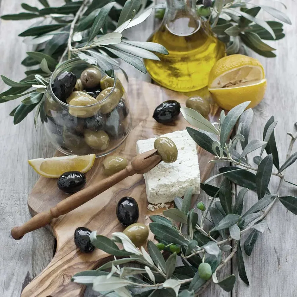 Illustration numéro 3 du produit Tableau régime crétois imprimé sur toile 60x90 cm