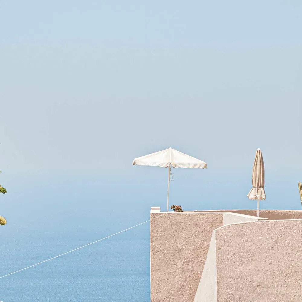 Illustration numéro 3 du produit Tableau agave au bord de mer imprimé sur toile 90x60 cm