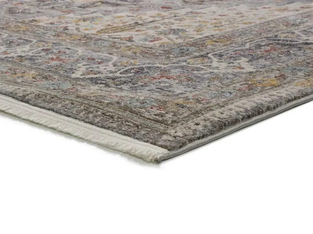 Illustration numéro 3 du produit Tapis vintage oriental gris/beige 200x290 cm