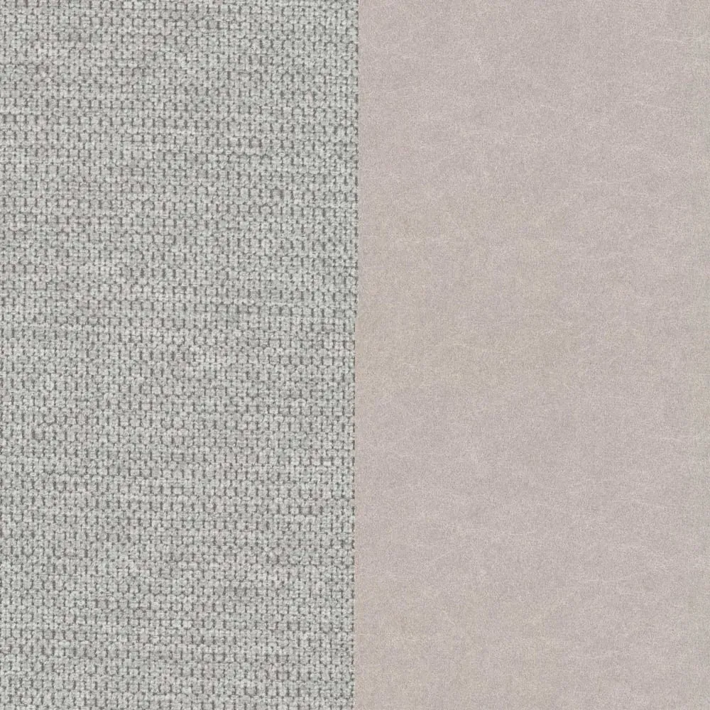 Illustration numéro 3 du produit Lot de 2 chaises en tissu et métal gris 88×50×60 cm