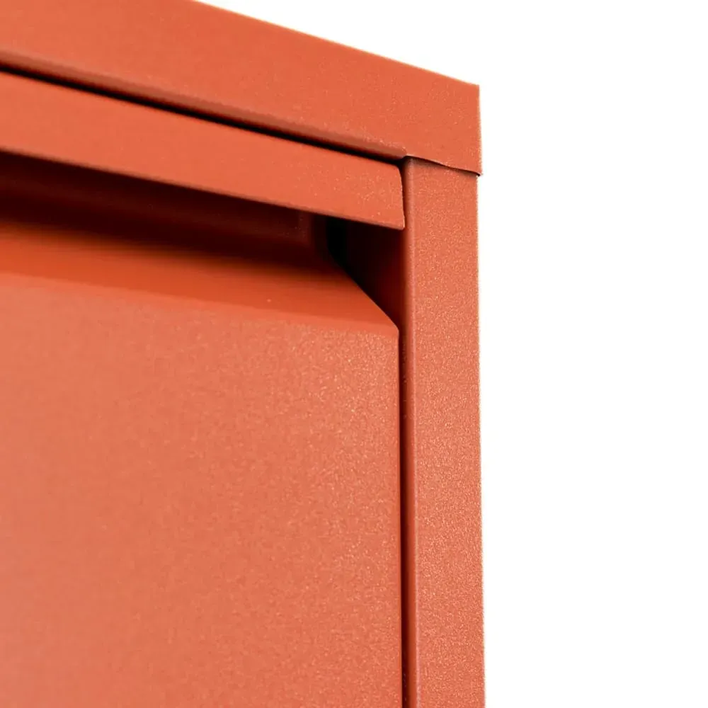 Illustration numéro 3 du produit Casier à chaussures 5 tiroirs en acier marron