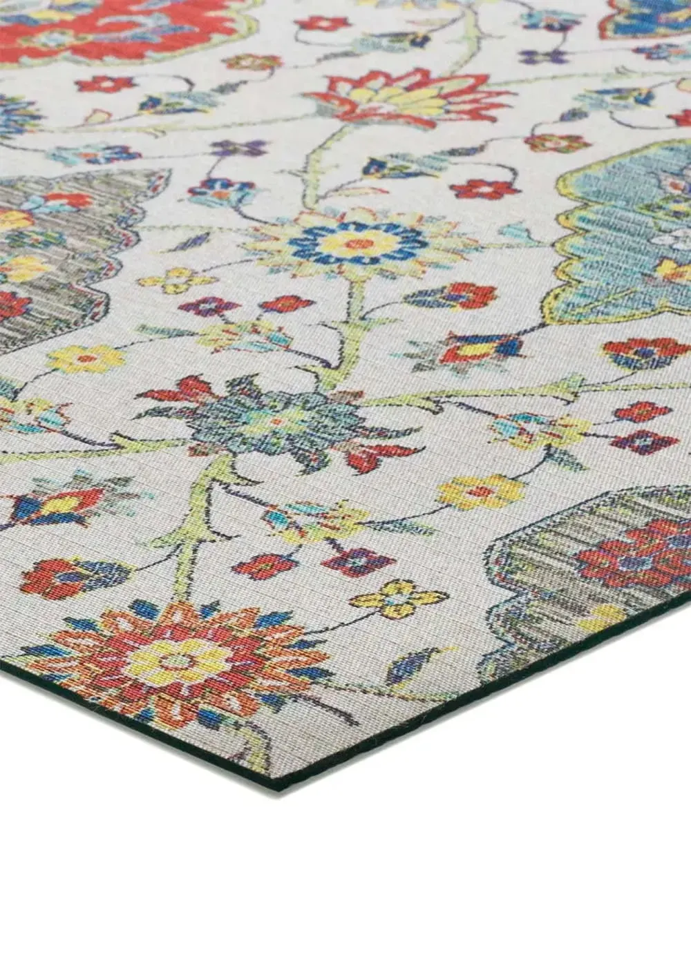 Illustration numéro 3 du produit Tapis de cuisine lavable bohème multicolore 52x200 cm