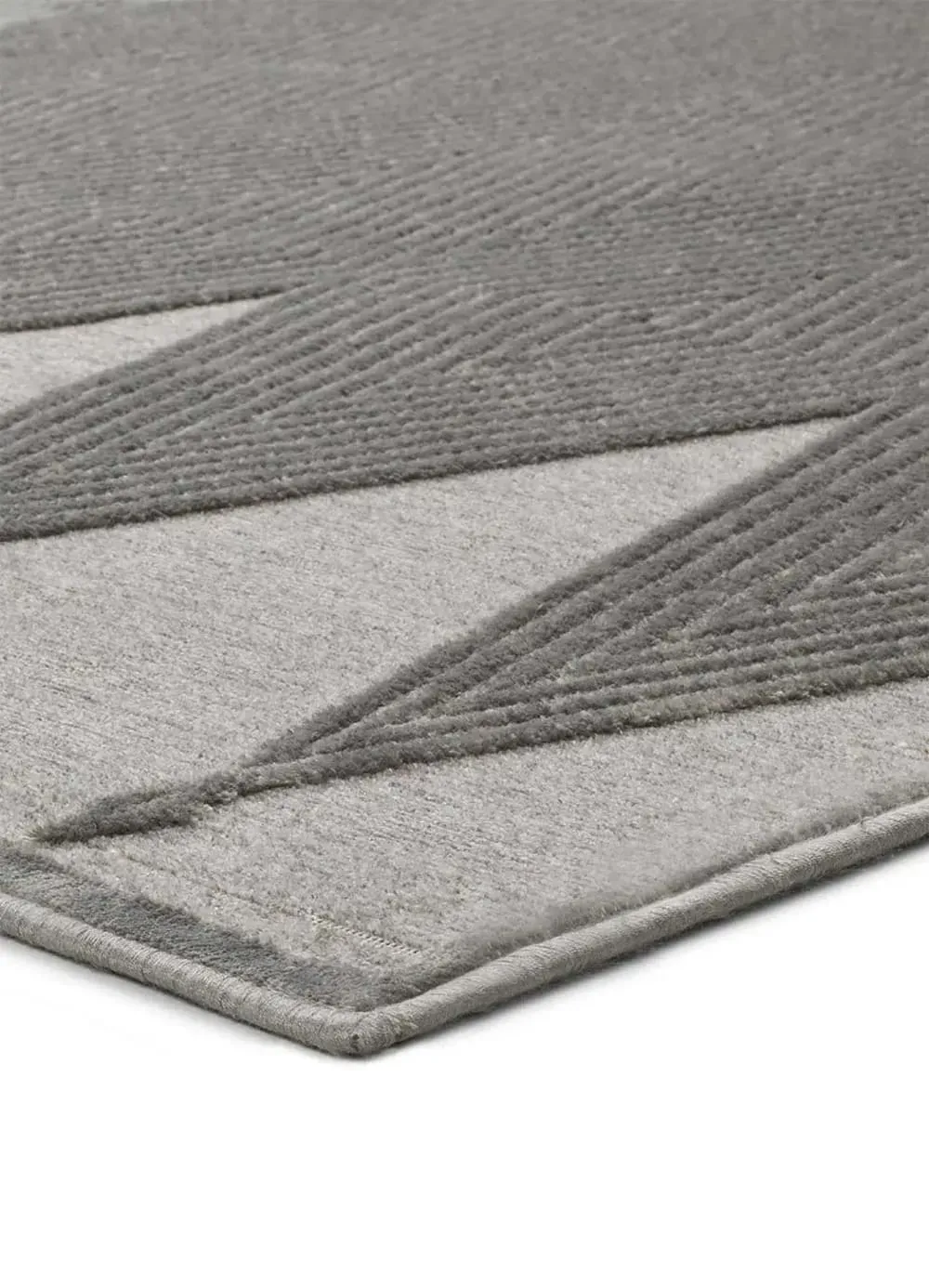 Illustration numéro 3 du produit Tapis ethnique gris 160x230 cm