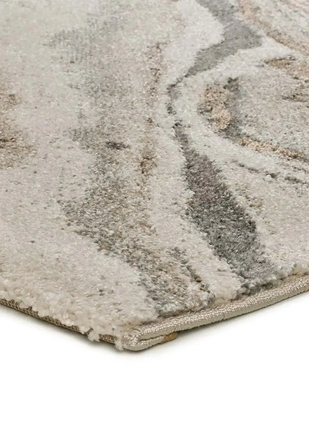 Illustration numéro 3 du produit Tapis abstrait beige 80x150 cm