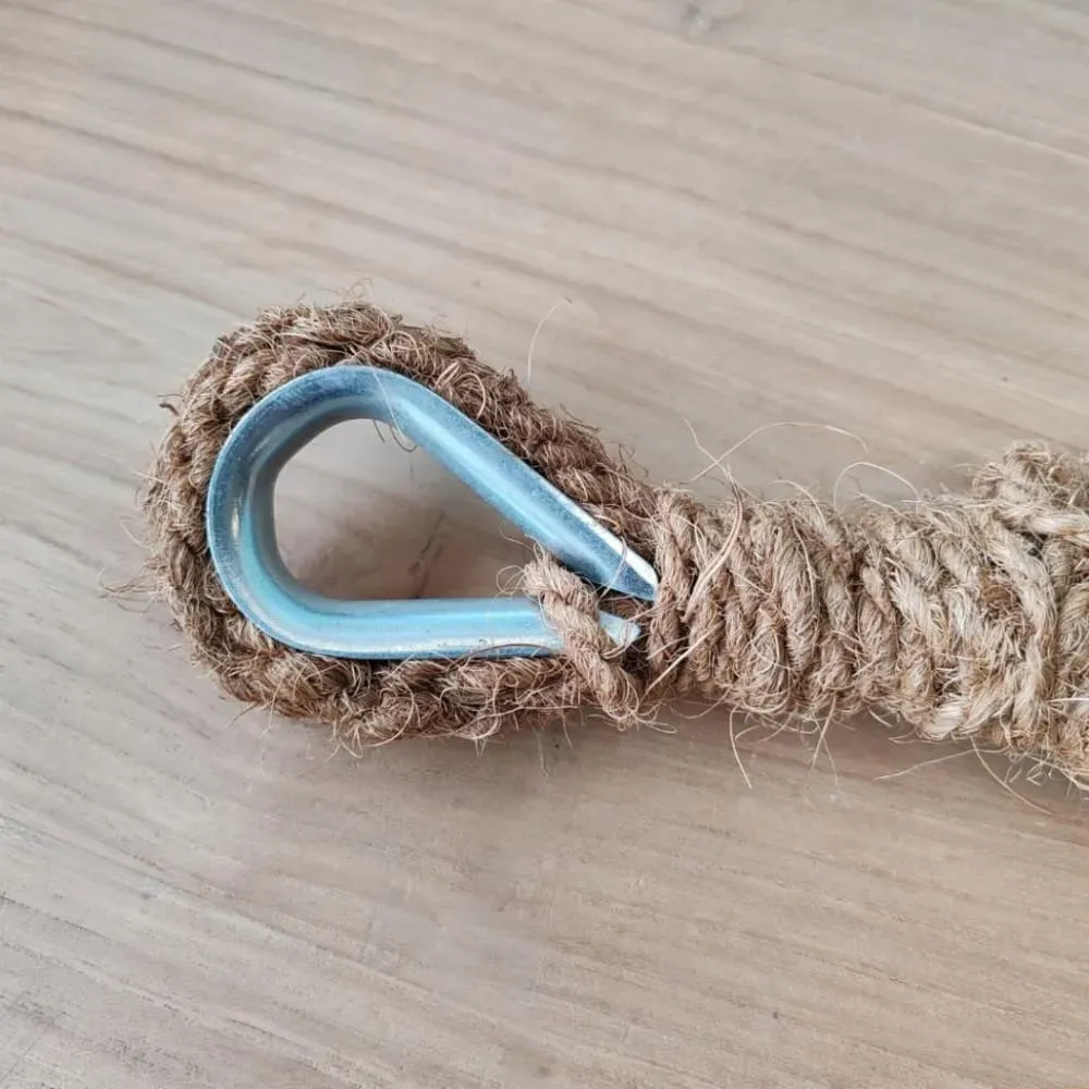 Illustration numéro 3 du produit Voile d'ombrage en fibre de coco à  suspendre 2x3