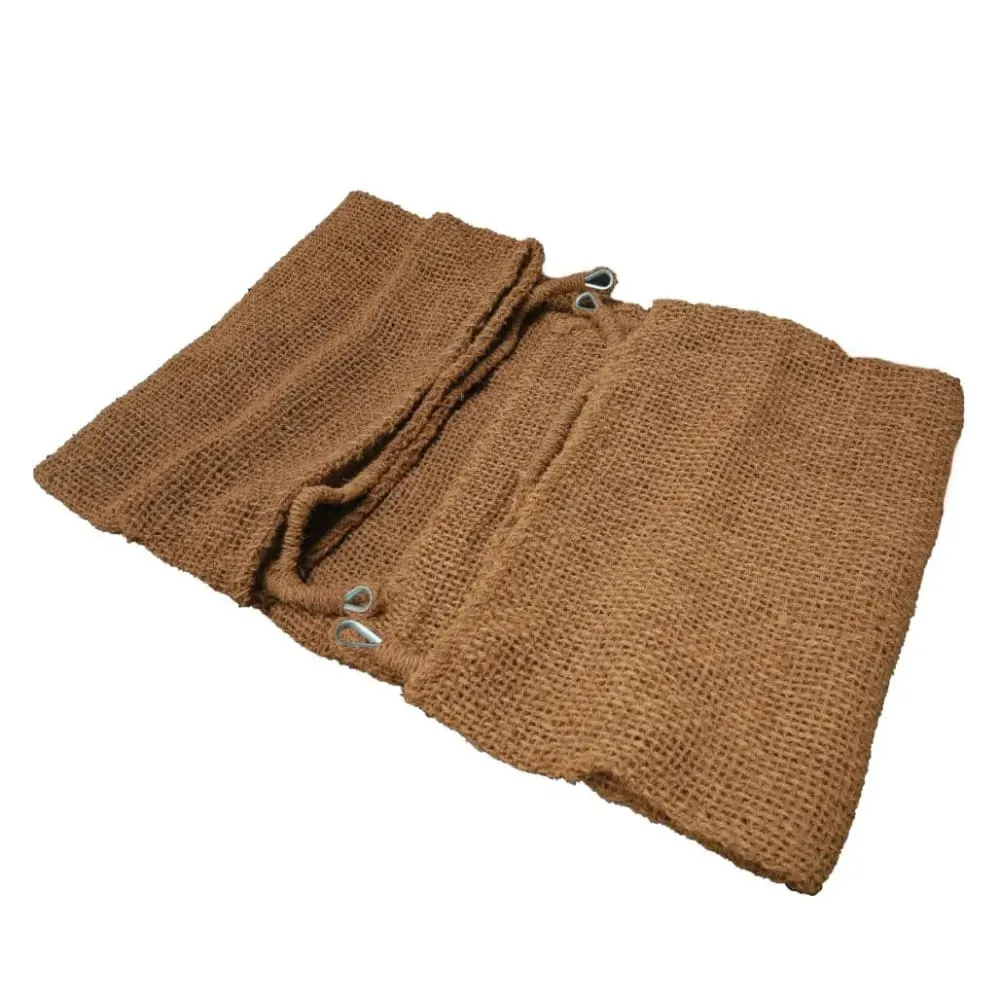 Illustration numéro 3 du produit Voile d'ombrage en coco à  suspendre 3x3