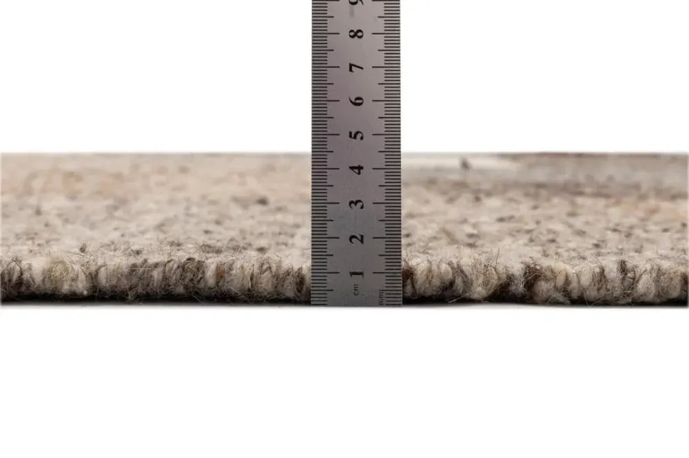 Illustration numéro 3 du produit Tapis naturel tissé à la main Beige 140x200 cm
