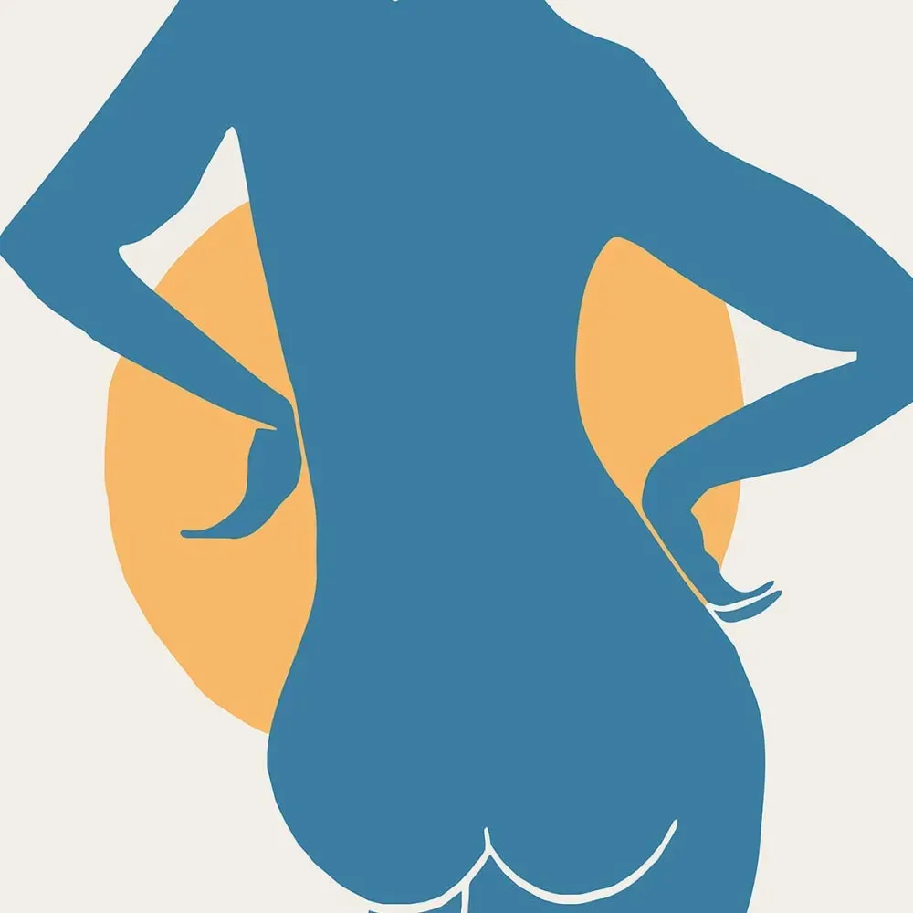 Illustration numéro 3 du produit Tableau bain de soleil imprimé sur toile 60x90 cm